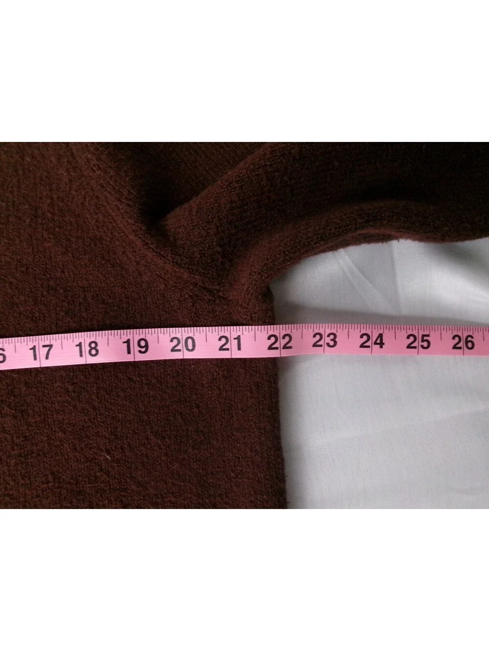 Banana Republic Mens Large Brown Crew Neck Knit Sweater Cotton Blend